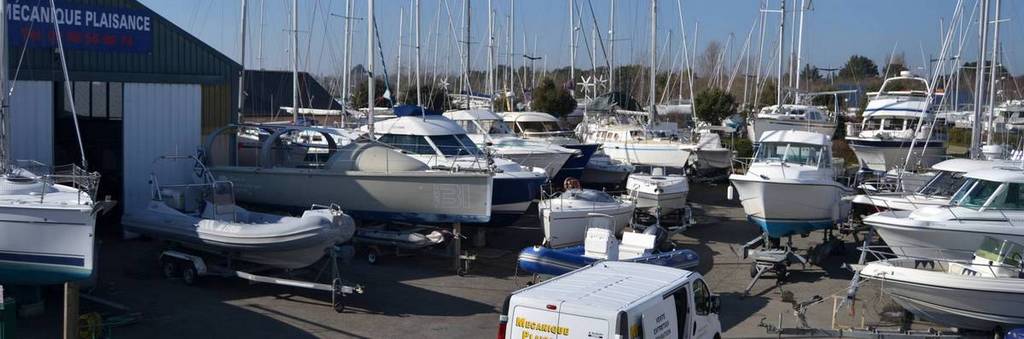 gardiennage, hivernage et stockage de bateau sur terre-plein clos a Port-La-Foret - pres de Concarneau - Finistere